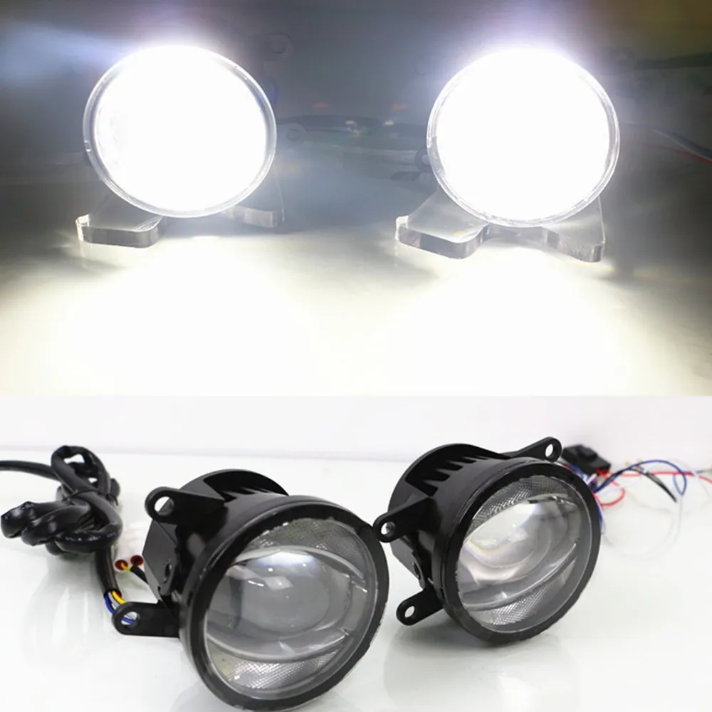 CSCSNL 2 Pcs LED Car DRL Daytime Running Lights And Fog Lamp For Acura ILX TL TLX RDX MDX Forester BRZ Outback Legacy GT XV | Автомобили и