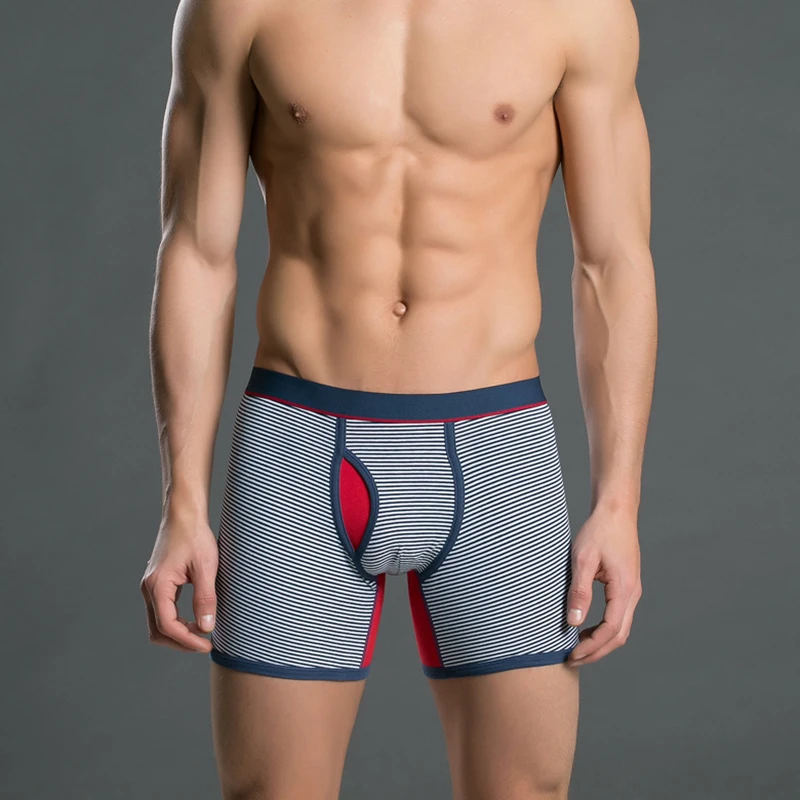 Боксеры мужские эластичные с низкой посадкой 6 цветов BO001|briefs men|briefs cottonbriefs women |