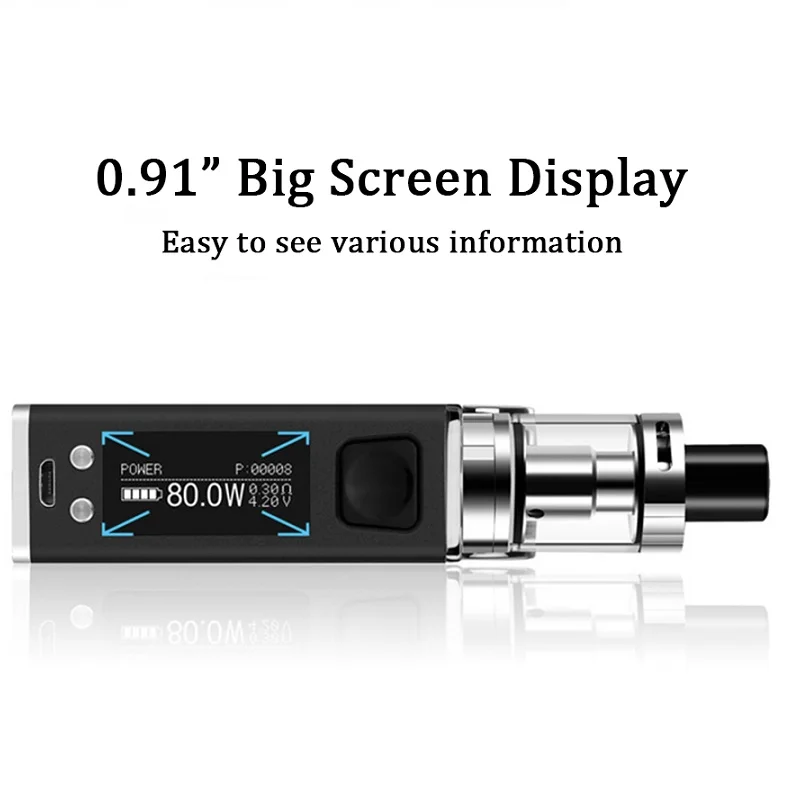 Benecig 150 Вт электронная сигарета испаритель 1500 мАч батарея Vape мод с атомайзером
