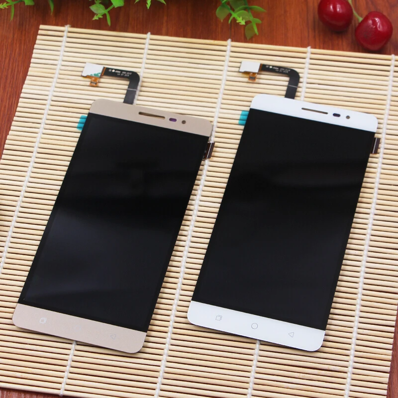 Оригинальный белый/золотой 5 дюймов для Coolpad R106 ЖК-дисплей + фотография | Мобильные