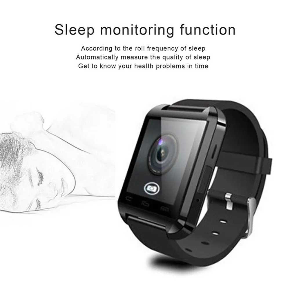 Умные часы Timethinker U8 с Bluetooth умные Reloj спортивные Шагомер наручные на базе Android IOS