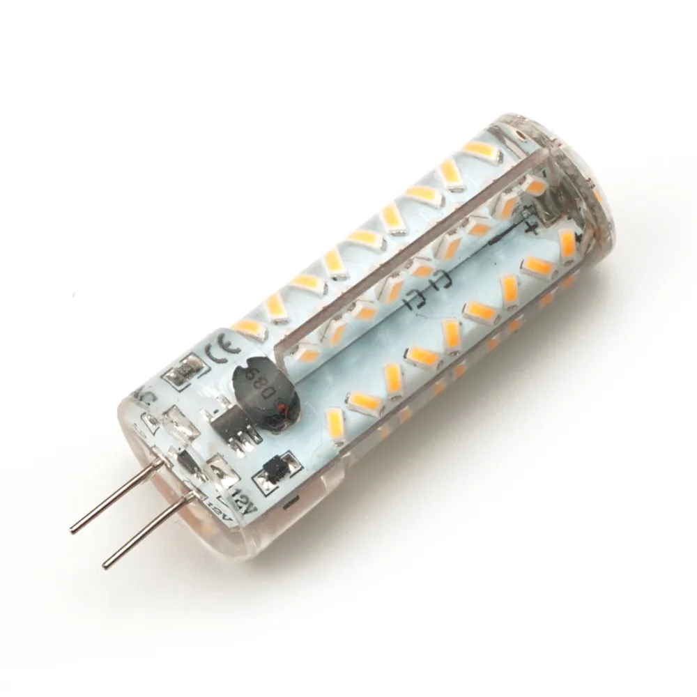 Светодиодная мини-лампа G4 8 Вт AC/DC 12 В 3014SMD 81LED S 360 угол свечения люстры сменные