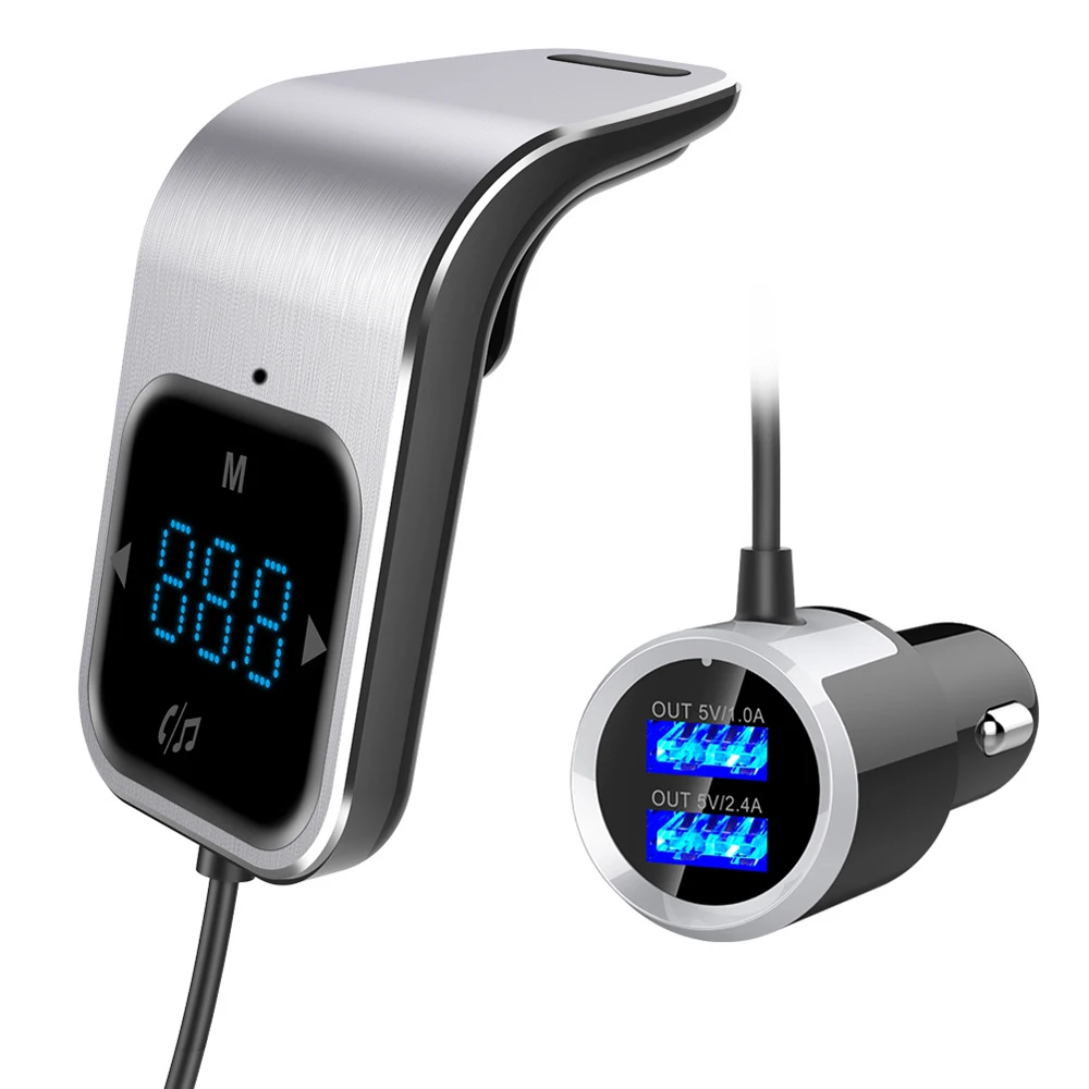 Автомобильный маленький fm передатчик Bluetooth автомобильный комплект MP3 радио