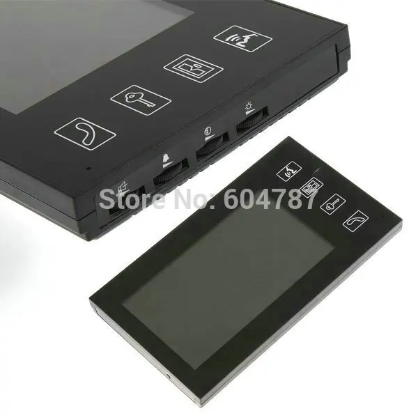 7&quot Color Monitor Touch Key Video Door Phone Doorbell Intercom System IR Camera 2V2 | Безопасность и защита