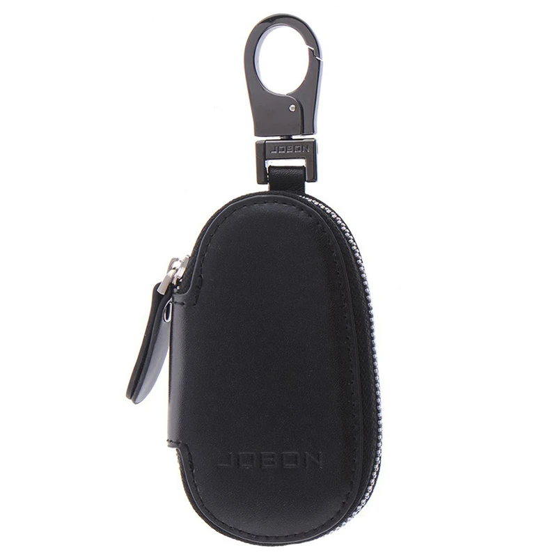 Высококачественный Роскошный кожаный чехол для автомобильных ключей на молнии