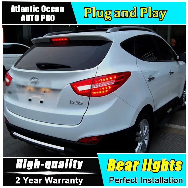 Авто. PRO 2010 2013 для hyundai IX35 задние фонари автомобильный Стайлинг ix35 противотуманные
