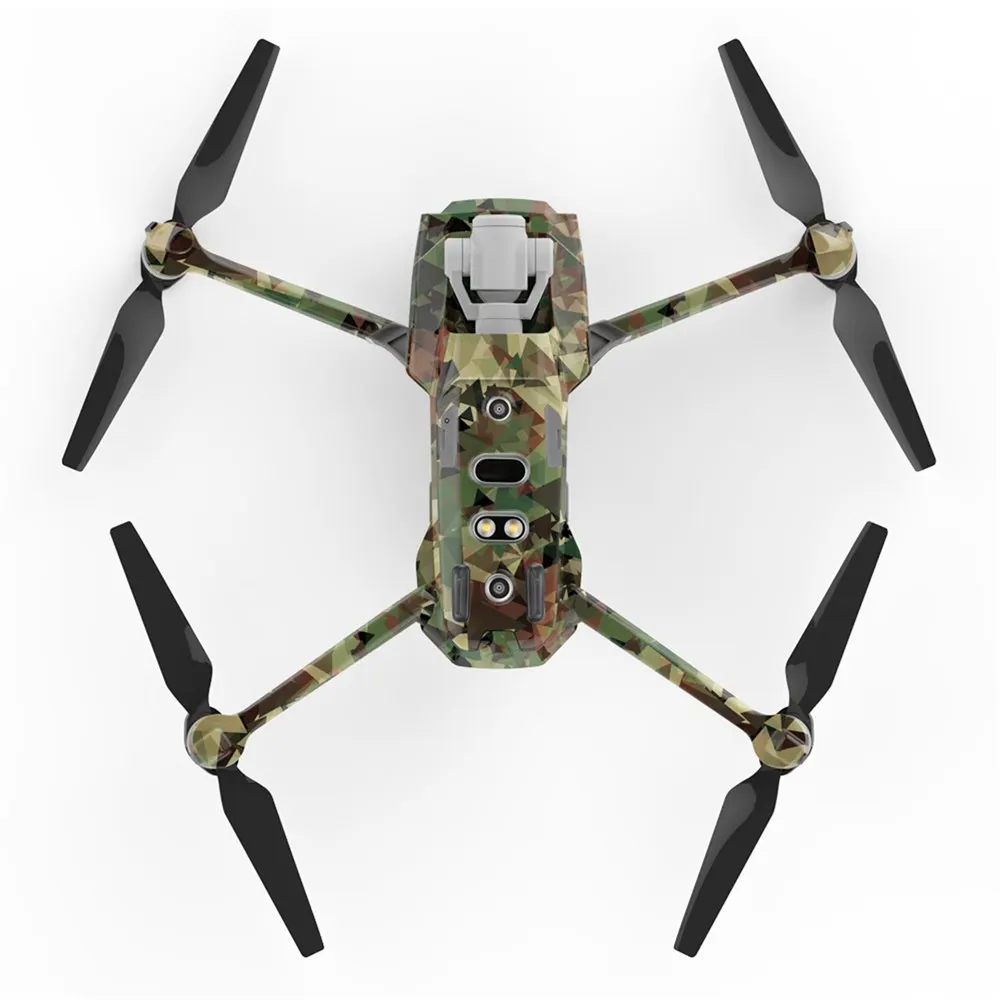 Камуфляжная водостойкая наклейка для DJI Mavic 2 Pro& Zoom Drone Body батарея Arm& пульт дистанционного управления сплошная защита