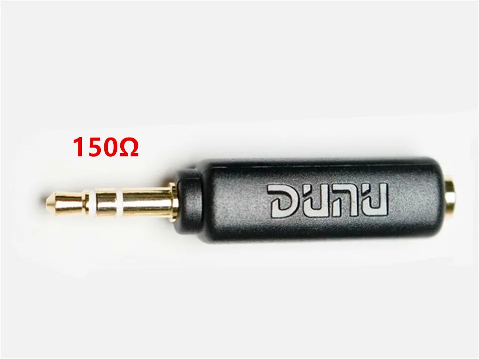 DUNU 3,5 мм до 3,5 мм сопротивление адаптер штекер для Hi-Fi аудио плеер AMP/DAC/наушники