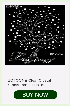 ZOTOONE горячей фиксации Flatback Стекло Белый AB стразы камни для одежды дизайн ногтей украшения железа на стразы кристаллы Аппликация E