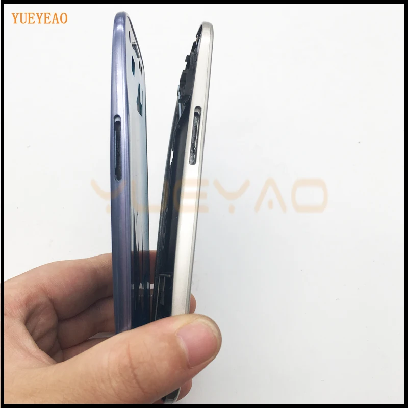 YUEYAO Корпус рамка Передняя Крышка для samsung Galaxy S3 III i9300 ЖК + передний ободок средней