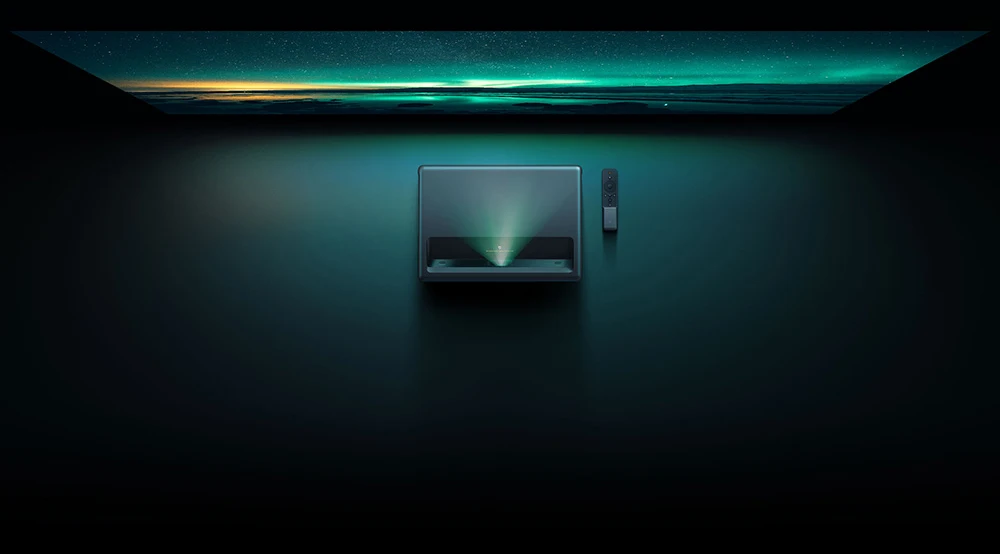 Xiaomi mijia 4K лазерный проектор ТВ домашний кинотеатр короткий фокус 5000 люмен с Wi-Fi Bluetooth 3D проектор 4k 3840x2160 dpi видео