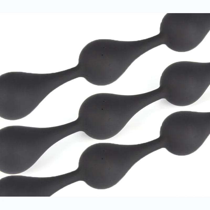 DLX Silicone Big Anal Beads Butt Plug Dilatador Balls Expander Vibrant Vaginal Dilator Sex Toys For Women Men | Красота и здоровье