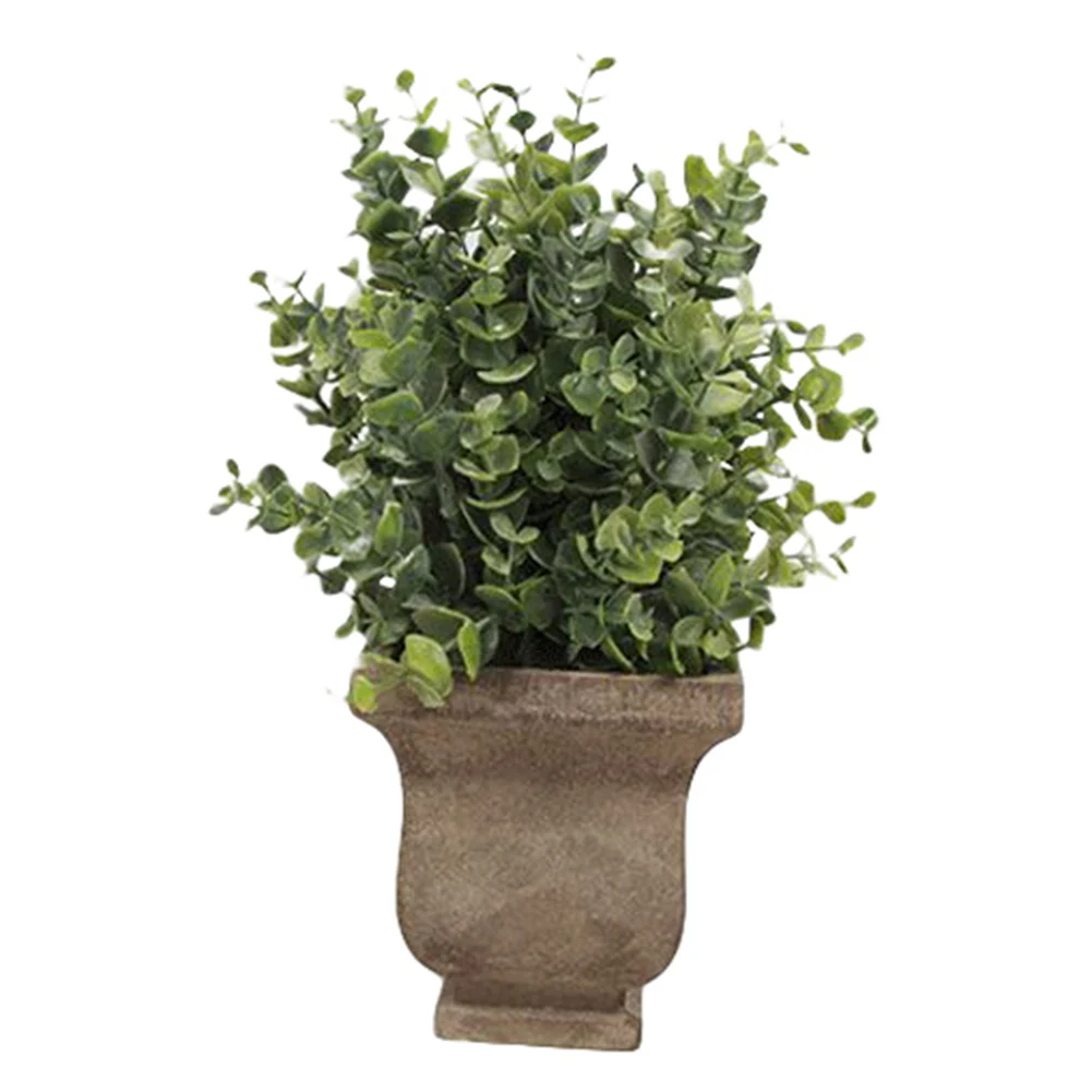 Мини пластиковый искусственный бонсай маленькое дерево Горшечное растение