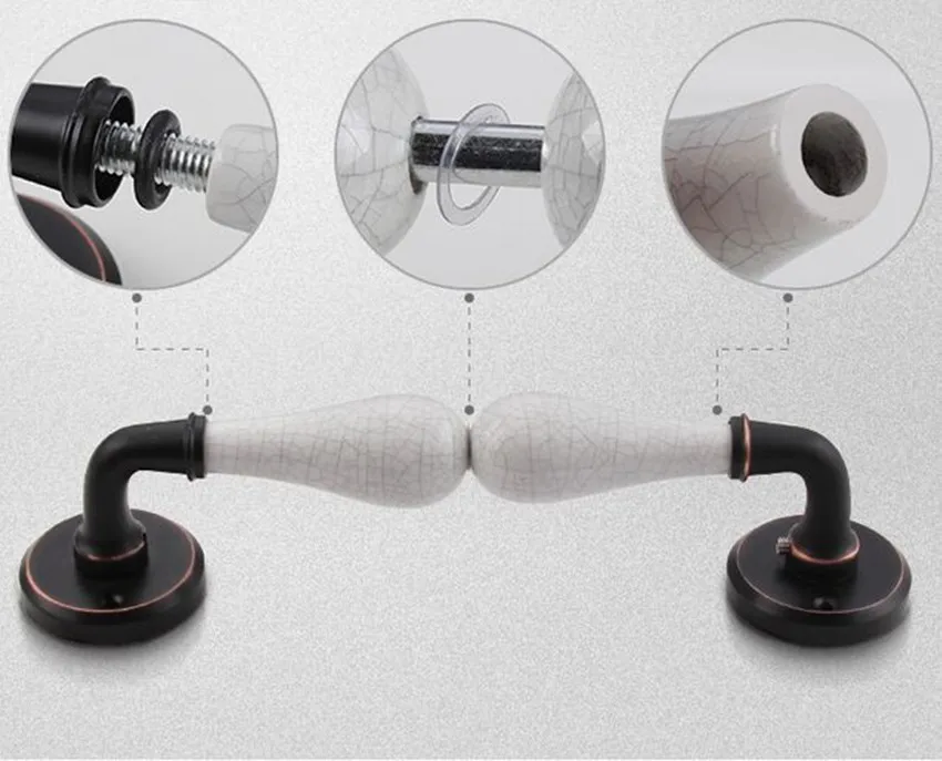 Антикварные американские черно-красные бронзовые складывающиеся керамические