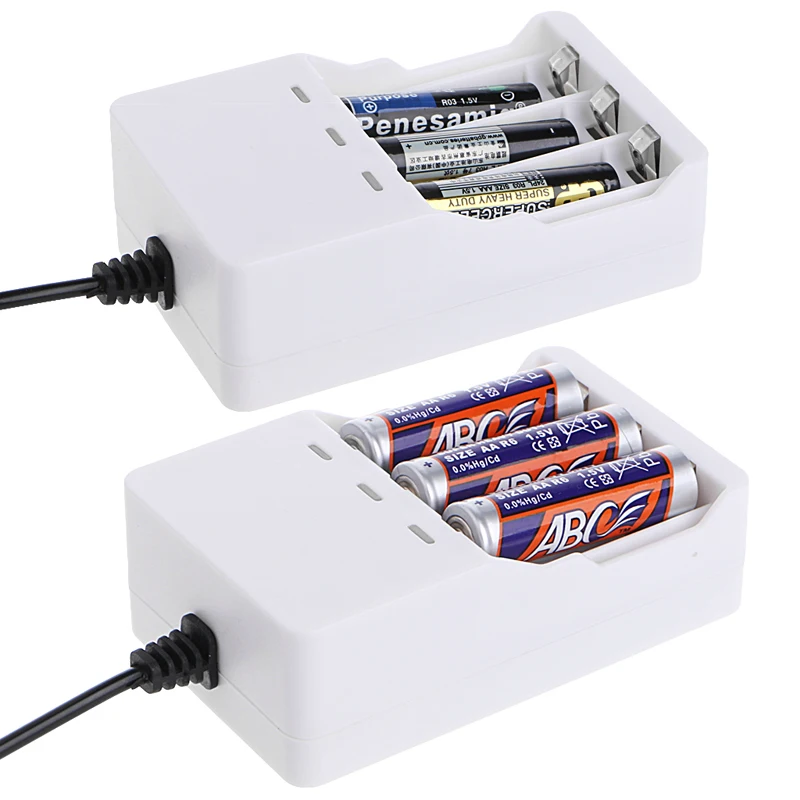 1.2В универсальное умное 3 разъемное зарядное устройство AA/AAA Ni MH Cd USB|battery charger|battery