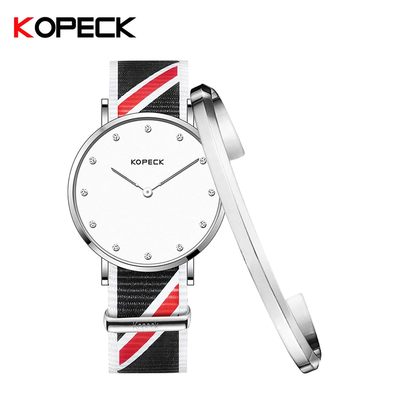 Черные женские кварцевые часы из нержавеющей стали с большим циферблатом