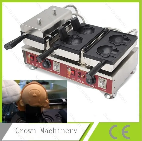 Машина для изготовления вафель в виде маленького медведя машина форме