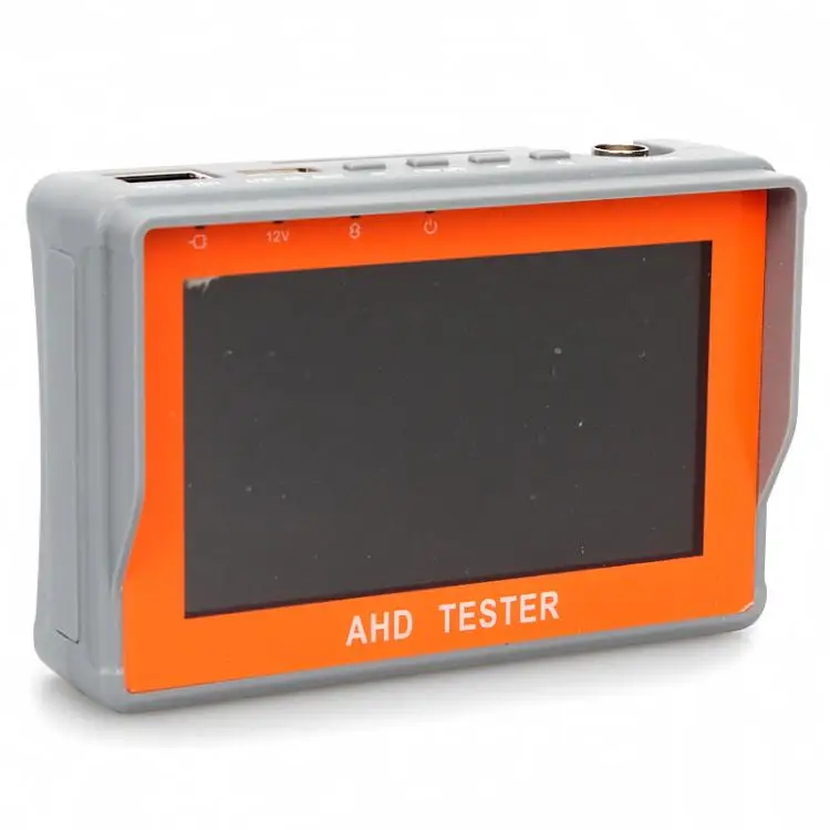 

4.3 Inch HD AHD CCTV Tester Monitor AHD 1080P Analog Camera Testing PTZ UTP Cable Tester 12V1A Output