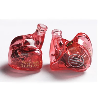 Garnet BGVP DM6 индивидуальный наушник Audiophile HiFi наушники контролировать в ухо сбалансированные арматурные наушники MMCX кабель IEM - Цвет: Garnet