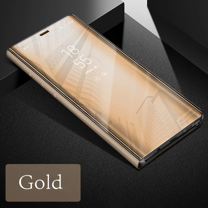 

10 PCS Smart Mirror Phone Case For Samsung Galaxy A9 A8 A6 J4 J6 Plus 2018 S7 Case For Samsung Galaxy S8 S9 Plus S7 Edge Cover