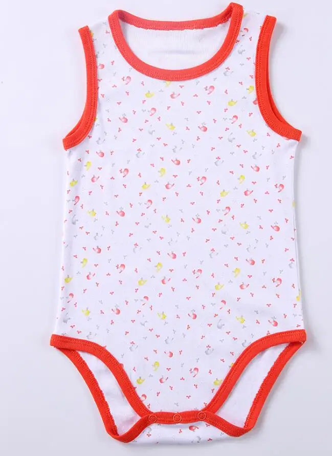 birds Детские ползунки Bebe Vestidos Новорожденные тело костюм летняя одежда жилет комбинезон одежда для малышей хлопок - Цвет: birds