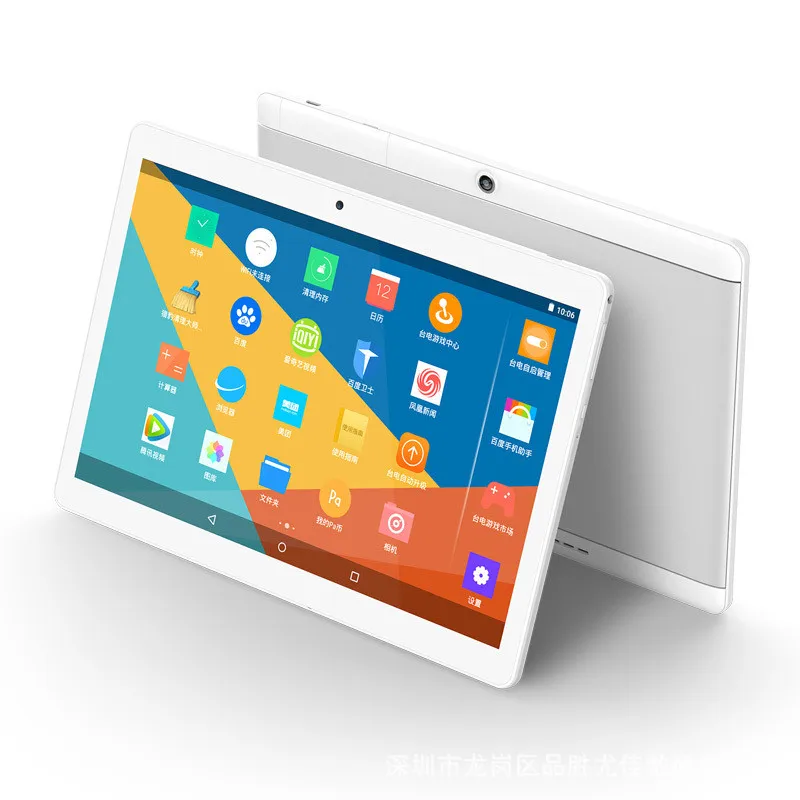 10.1 Дюймов Android Tablet PC Tab Pad 4 ГБ RAM 32 ROM Quad Core Магазине Play Bluetooth GPS 3 Г Телефонный Звонок