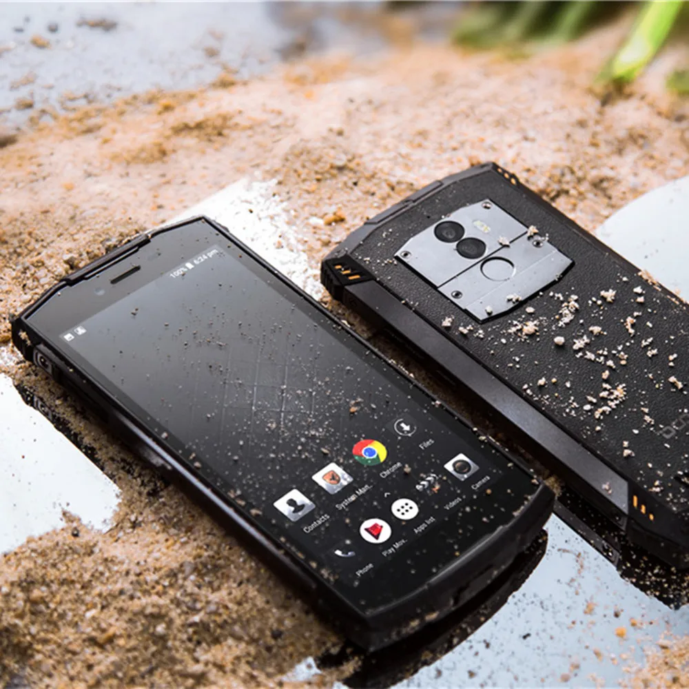 DOOGEE S55 4 ГБ 64 водонепроницаемый мобильный телефон с IP68 5 &quotHD + Android 8 0 Octa Core 13MP Камера