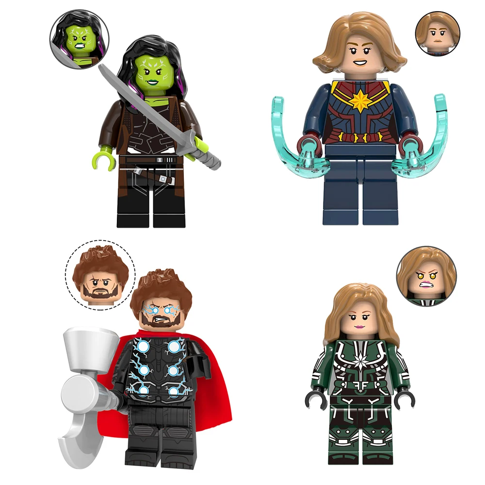 10 шт./компл. фигурка супергероев Marvel Мстители игра Халк Тор Капитан Америка Thonas