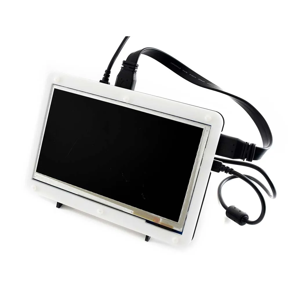 Waveshare 7 дюймов HDMI lcd(B)(с биколор чехол) 800*480 емкостный сенсорный экран для Raspberry Pi& Banana Pi, различные системы