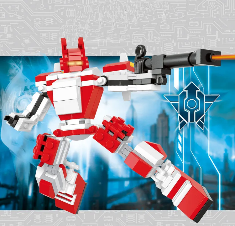 111 шт. Детский конструктор роботы | Игрушки и хобби