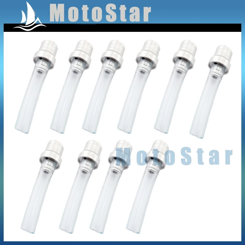 10x крышка топливного бака для мотоцикла вентиляционный клапан Дыхательный Шланг