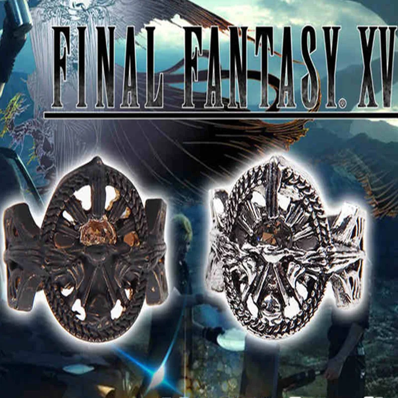 Аниме Final Fantasy XV FF15 косплей реквизит Noctis Lucis Caelum свет кольца аксессуары|Реквизит
