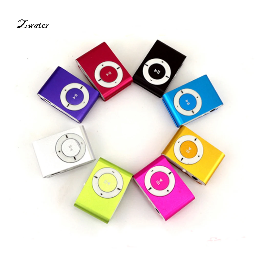 MP3 Красочный мини Mp3 музыкальный плеер Micro TF слот для карт USB S порт с 2 ГБ/4 ГБ