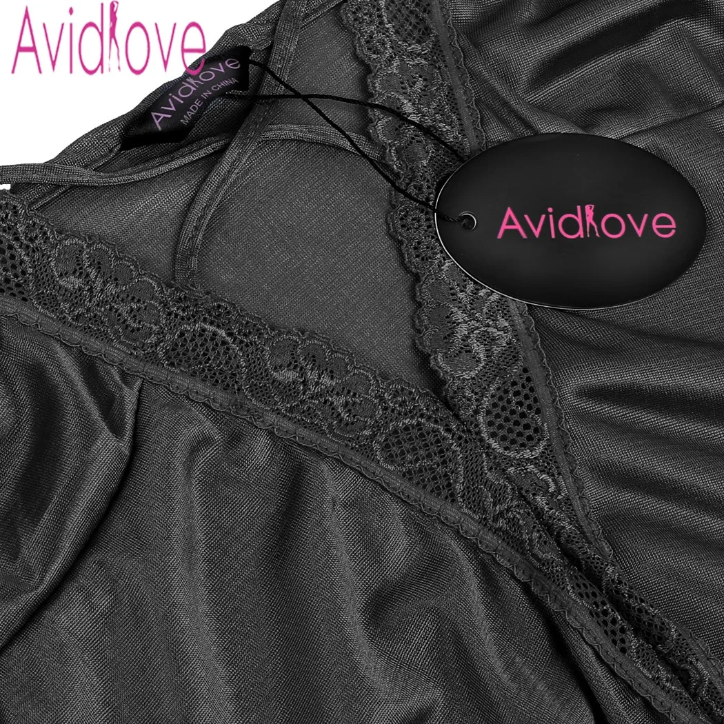 Бренд Avidlove одежда для сна нижнее белье на бретелях с глубоким v образным вырезом