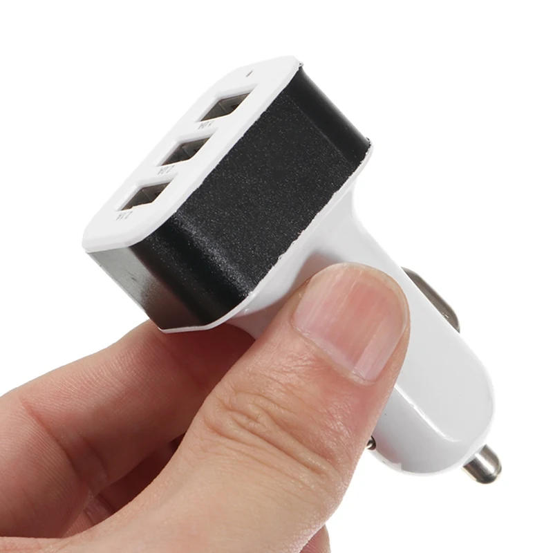 Высокое качество Bakeey 3USB порты 2.1A быстрая зарядка автомобильное зарядное