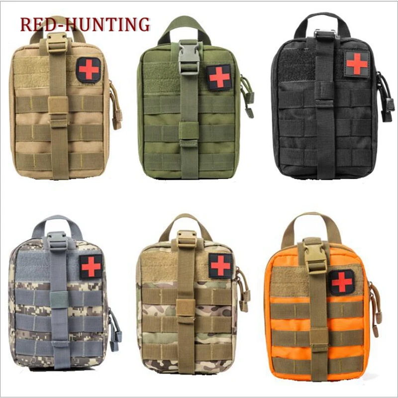 

Tactical Ifak First Aid Bag MOLLE EMT Rip-Away Medical Utility Pouch 7 Color