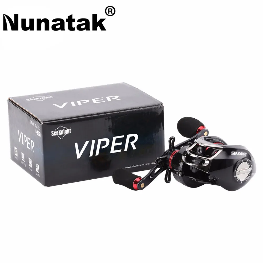 Nunatak комбинированная катушка для литья приманки VIPER 11 + BB Рыболовная Снасть LEC