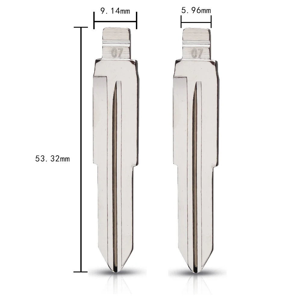 KEYYOU новый стиль металлический пустой некроеный флип KD полотно дистанционного