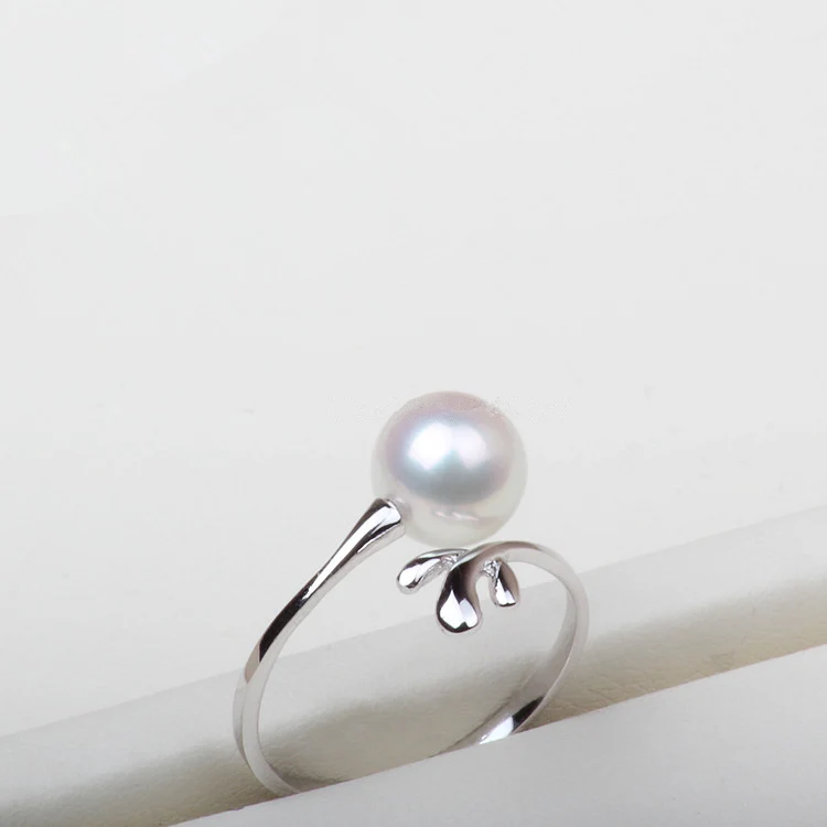 Новые классические регулируемые кольца настройки для женщин DIY жемчужные