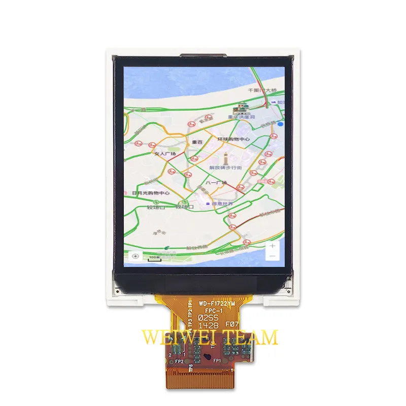 WD F1722YM FPC 1 ручной GPS ЖК экран дисплей Панель 2 дюймов TFT модуль|Экраны для мобильных