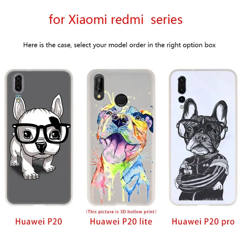 Мягкие чехлы с собакой американским бульдогом для Huawei P40 P30 P20 Pro P10 Lite E Plus P Smart Z 2020