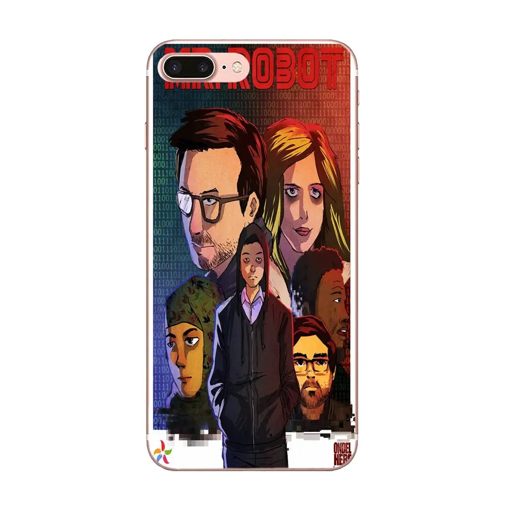 Мягкая защита экрана для Xiaomi Note 3 4 Mi3 Mi4 Mi4C Mi4i Mi5 Mi 5S 5X 6 6X 8 SE A1 Max Mix 2 Fantasy Mr Robot Fan