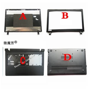 Новая задняя крышка ЖК-дисплея для Lenovo, для ideapad 100-15 100-15IBY, передняя панель ЖК-экранаУпор для рук, верхняя крышка