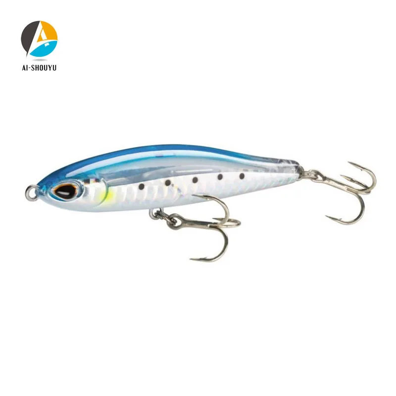 AI SHOUYU 1 шт. новые карандаш приманки 8 см 18 г жесткая Приманка Minnow ледовой рыбы