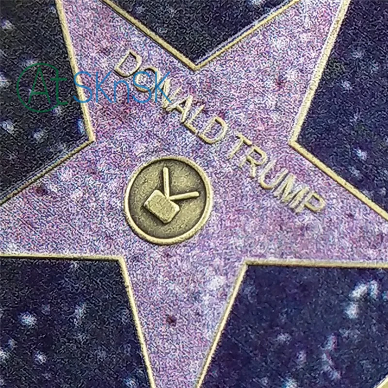 Новый Сувенир голливудская Walk of Fame сохранить Америку большой вызов в честь