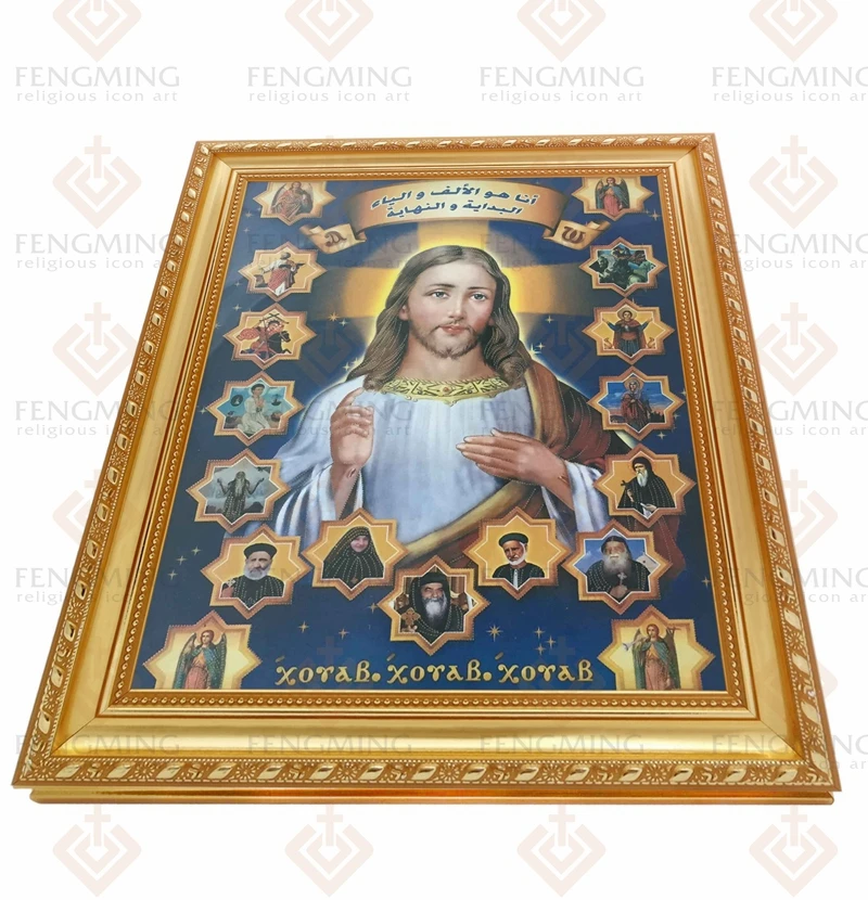 Католическая икона оптовая торговля религиозная стена украшение Иисуса Христа