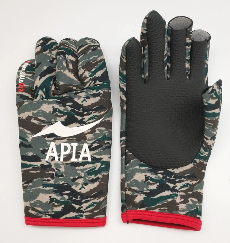 Водонепроницаемые и теплые перчатки для рыбалки на открытом воздухе Осень зима