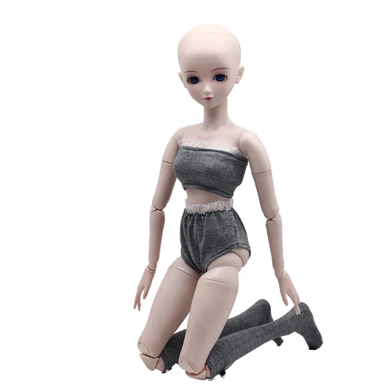 Комплект кружевного нижнего белья для 1/3 BJD SD куклы, трусики, чулки, бюстгальтер, трусы, кукольная одежда, аксессуары, топ, модные наряды, игрушки