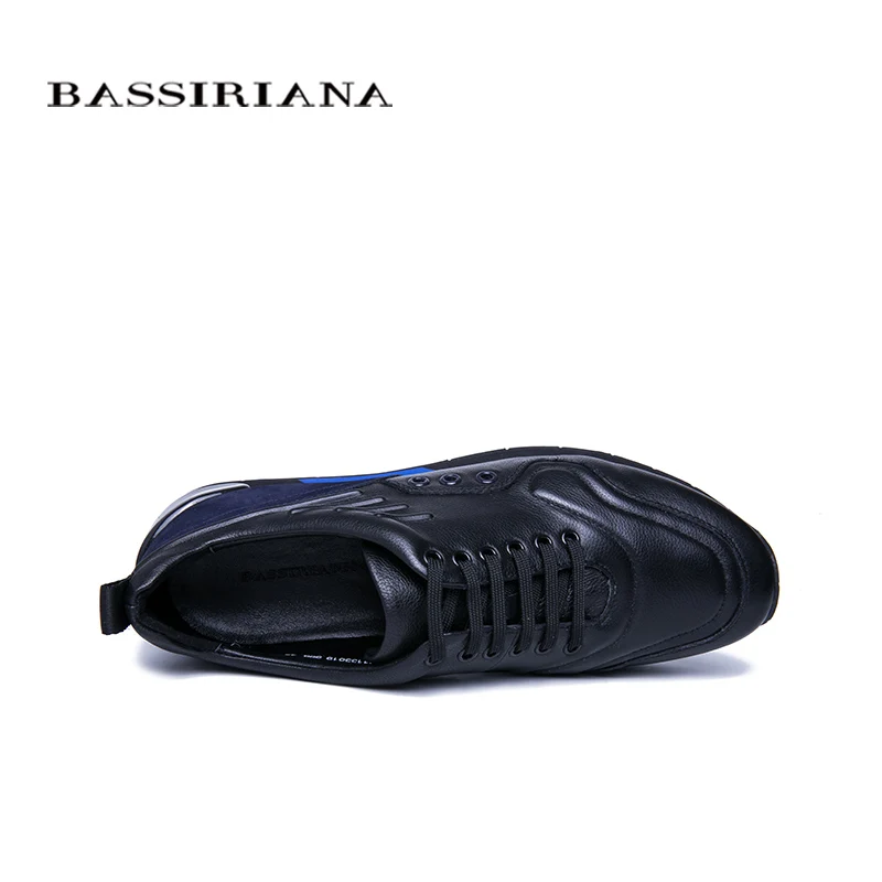 BASSIRIANA/Новинка 2019 года весенне-осенняя мужская повседневная спортивная обувь на