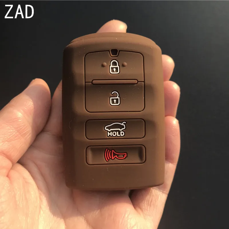 ZAD силиконовый резиновый чехол для ключей автомобиля защитный KIA Cadenza новинка K7 2013